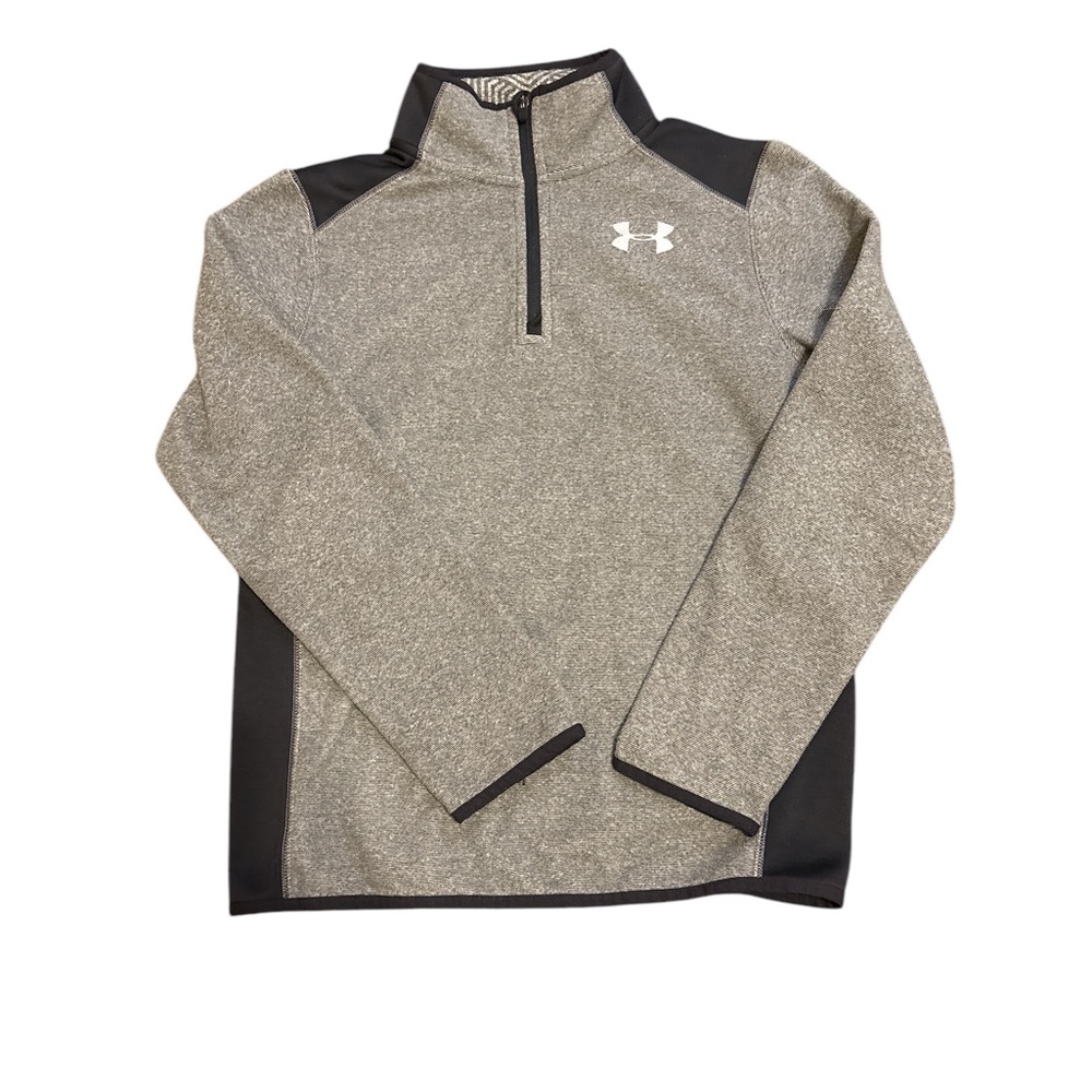 EUC Under Armour, 3/4 zip sweatshirt, Youth size medium